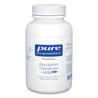 Глюкозамин и хондроитин для суставов PURE ENCAPSULATIONS Glucosamin+Chondr.+MSM Kapseln 120 шт Pro medico
